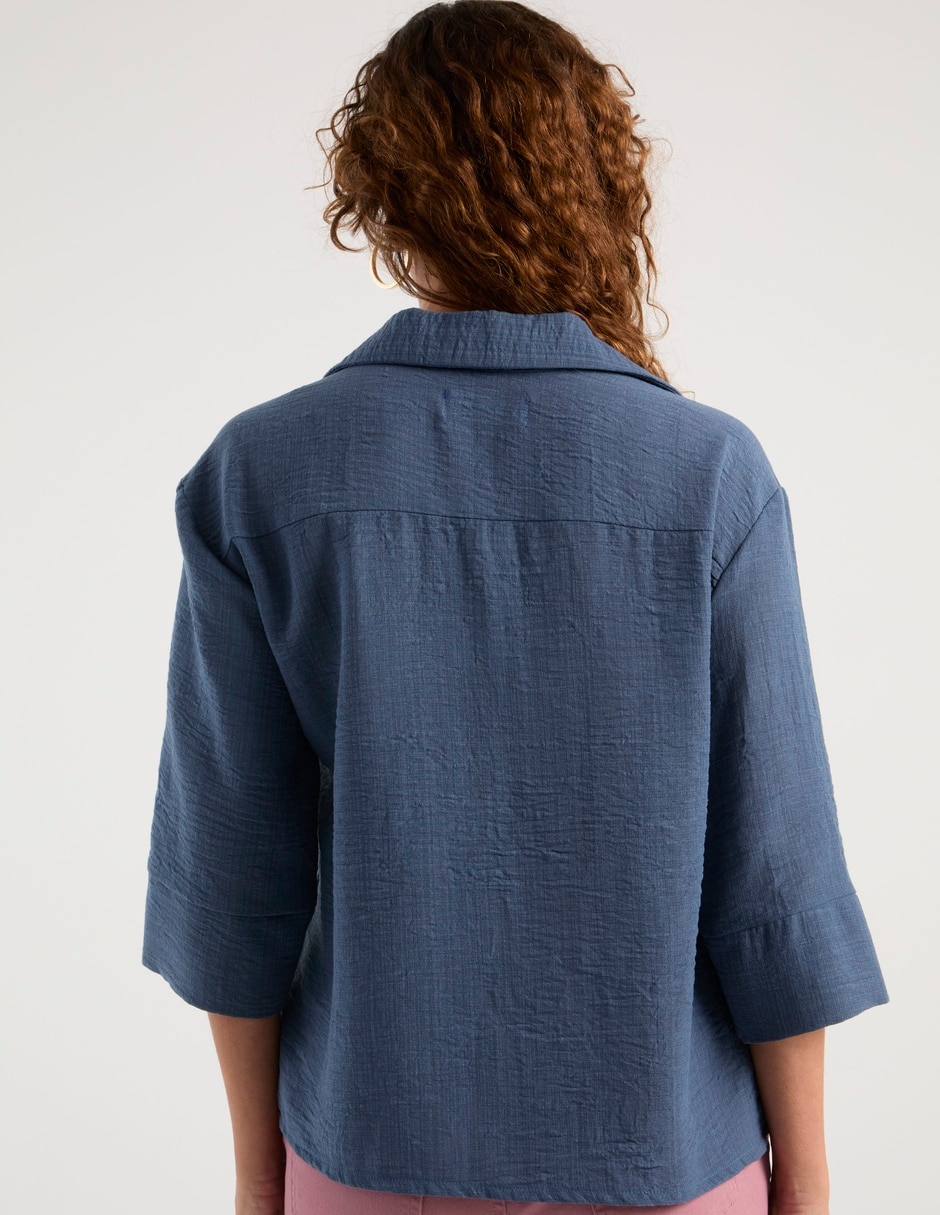 Blusa Weekend manga 3/4 para mujer