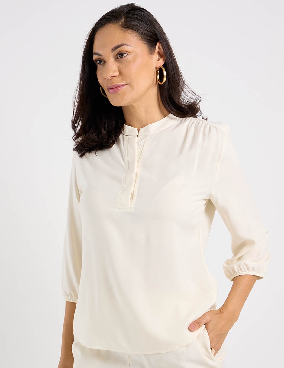 Blusa manga 3/4 para mujer