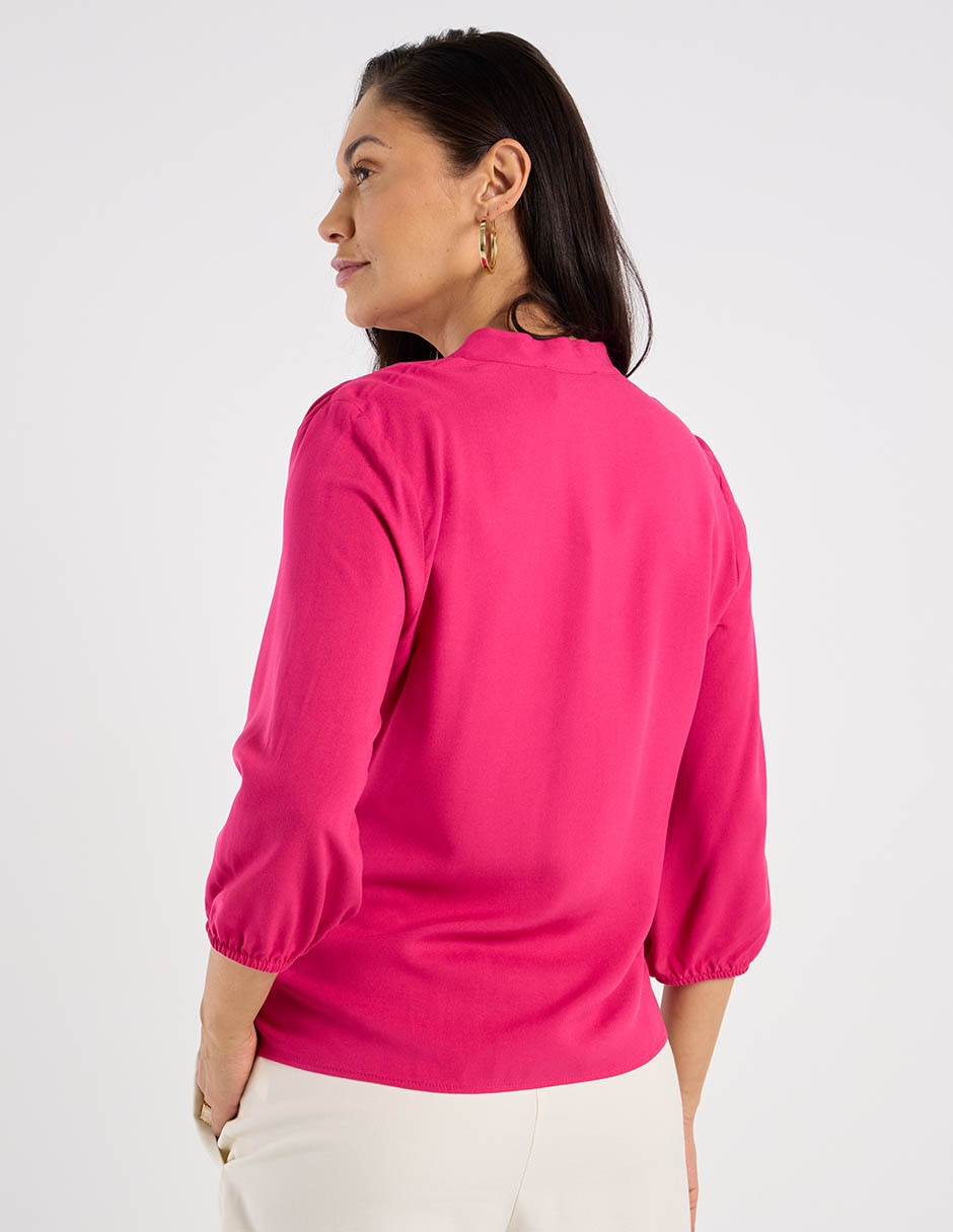 Blusa manga 3/4 para mujer 6