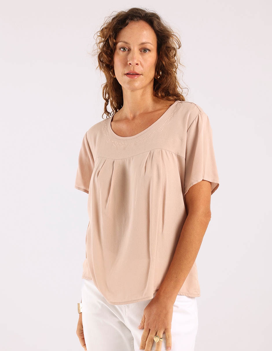 Blusa manga corta para mujer Blusa manga corta para mujer