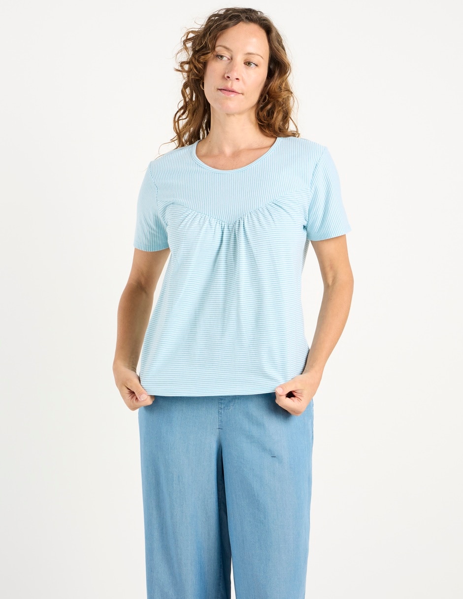 PLAYERA WKM26424-01 WE, EG, VERDE AGUA