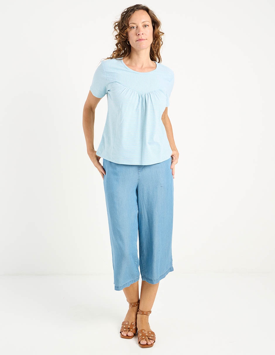 PLAYERA WKM26424-01 WE, EG, VERDE AGUA