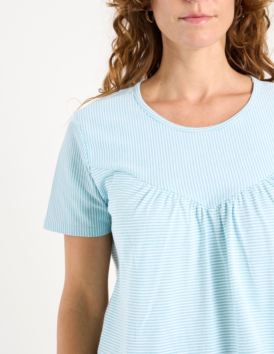 PLAYERA WKM26424-01 WE, EG, VERDE AGUA