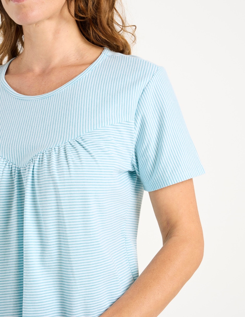 PLAYERA WKM26424-01 WE, EG, VERDE AGUA
