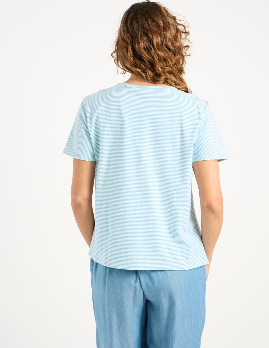 PLAYERA WKM26424-01 WE, EG, VERDE AGUA