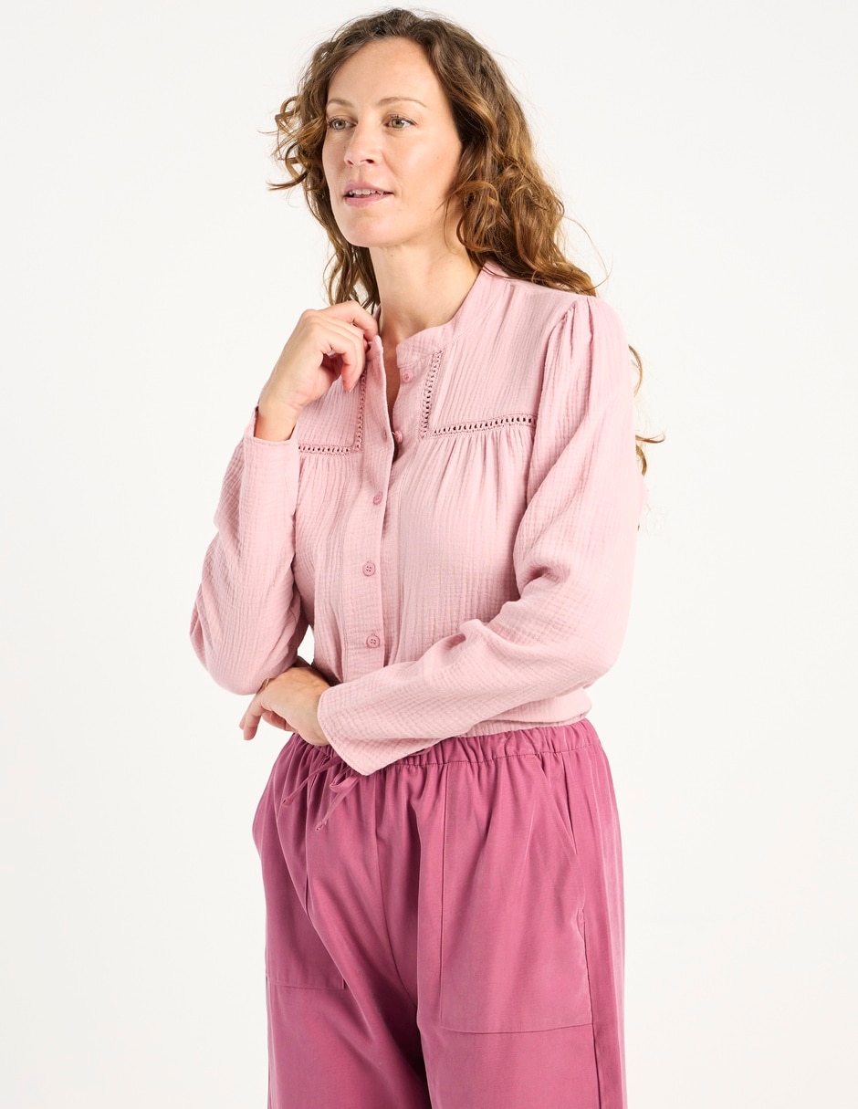 Blusa manga larga para mujer 2