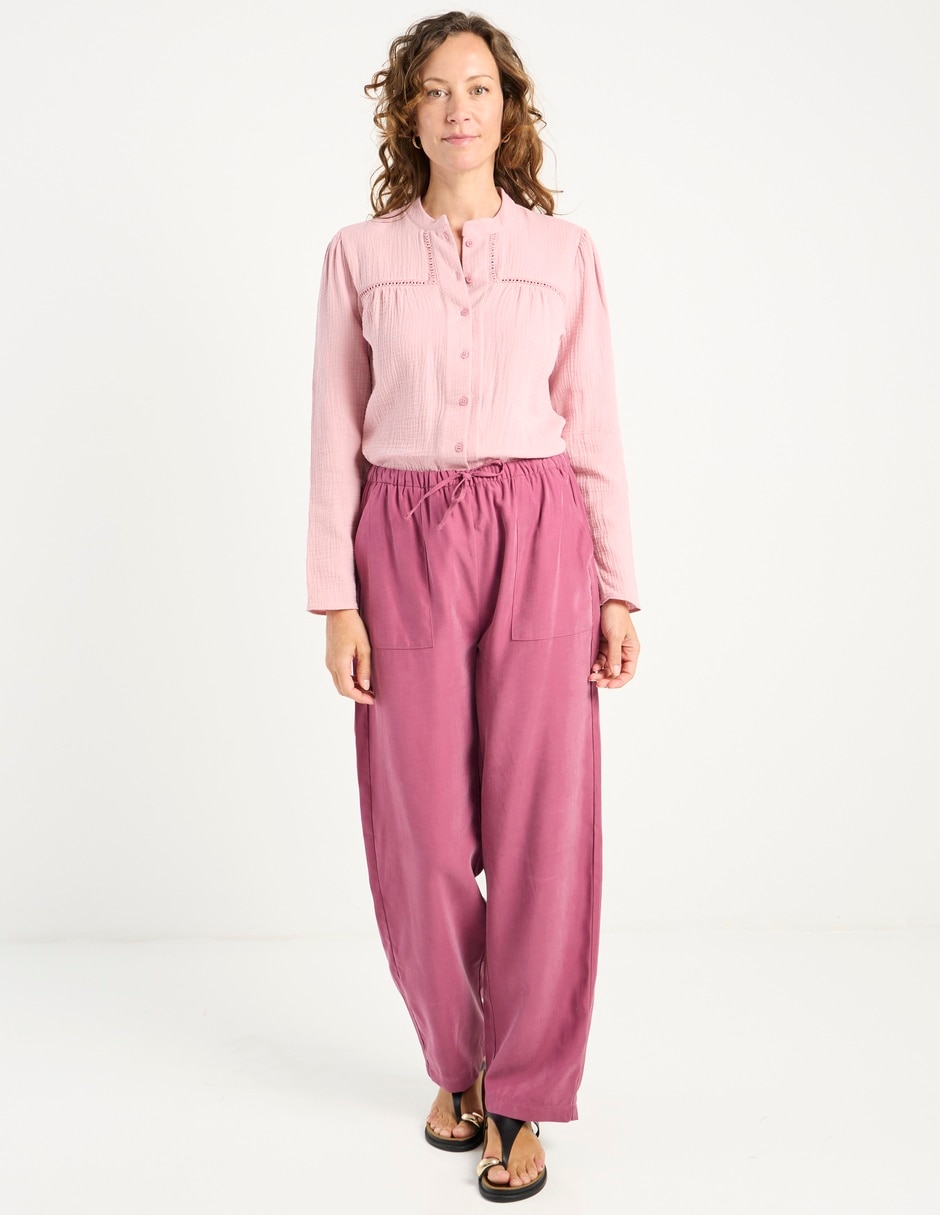 Blusa manga larga para mujer 3