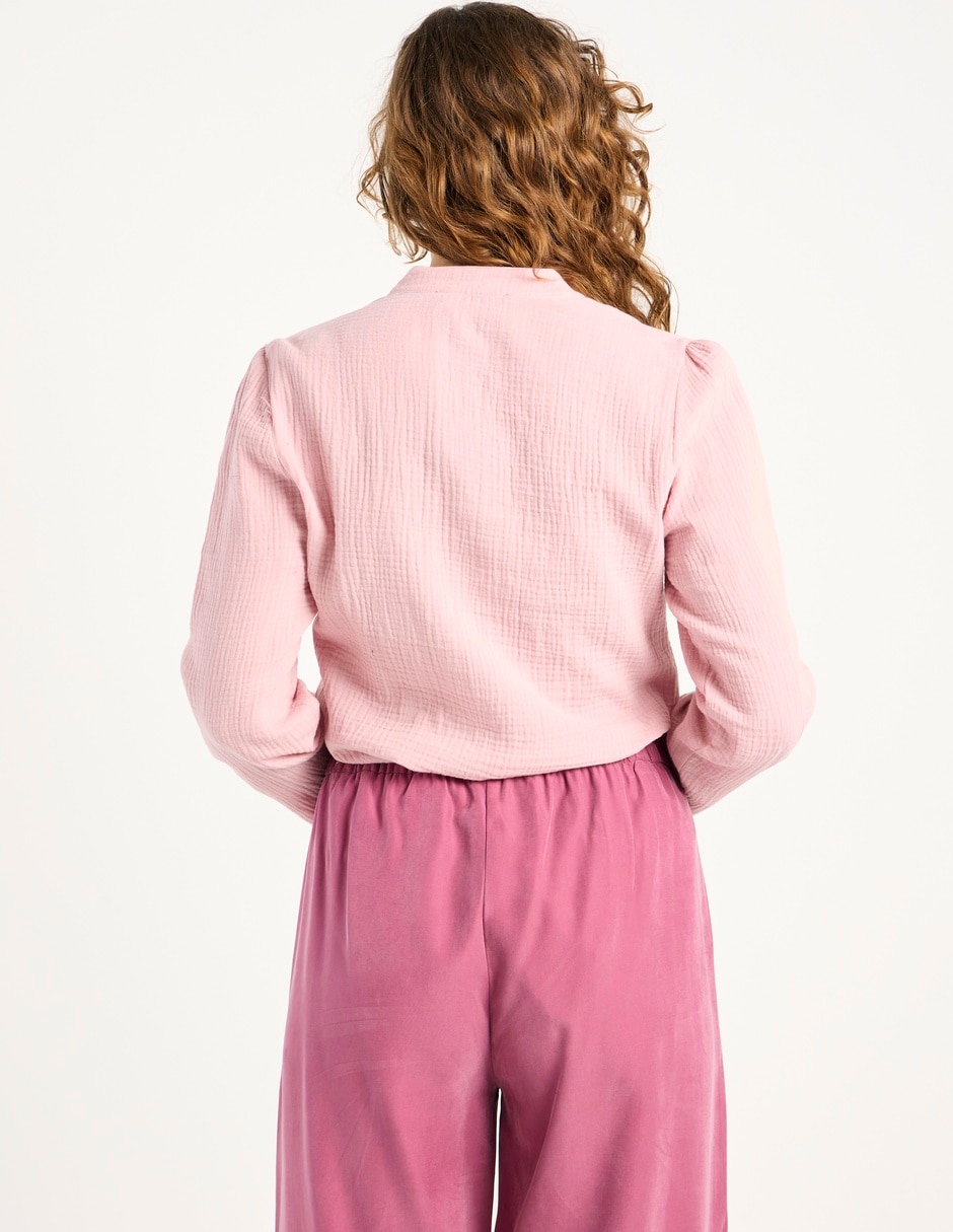 Blusa manga larga para mujer 6