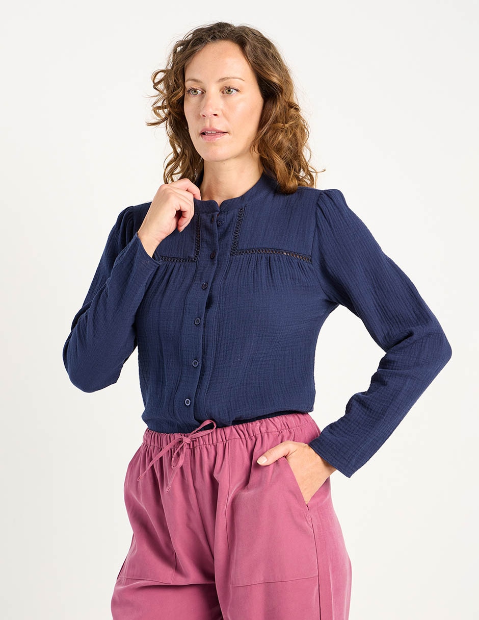 Blusa manga larga para mujer Blusa manga larga para mujer
