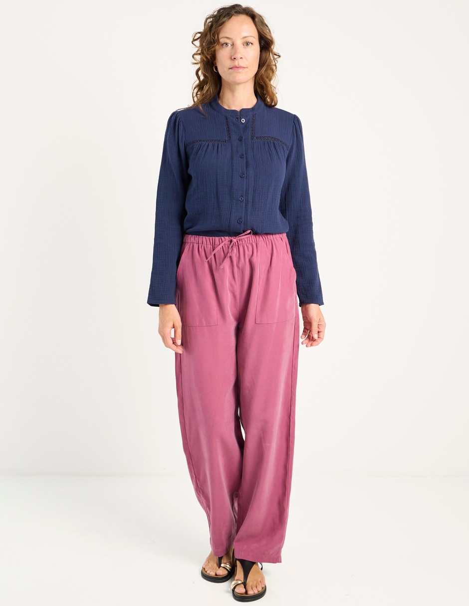 Blusa Weekend manga larga para mujer