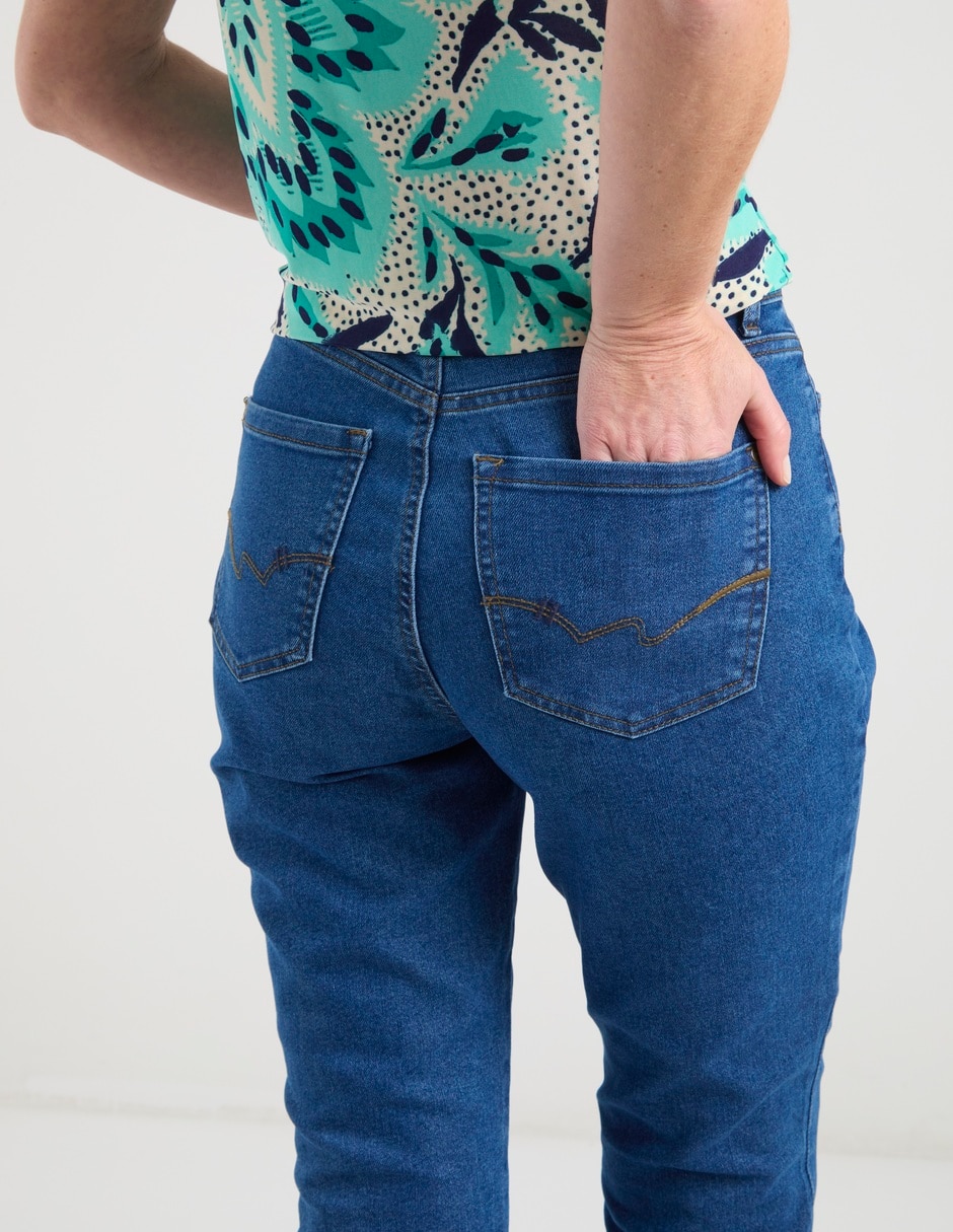 Pantalón capri slim para mujer 5
