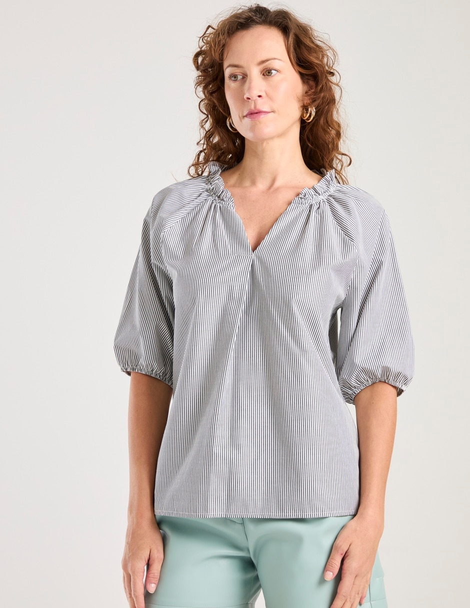 Blusa manga al codo para mujer Blusa manga al codo para mujer