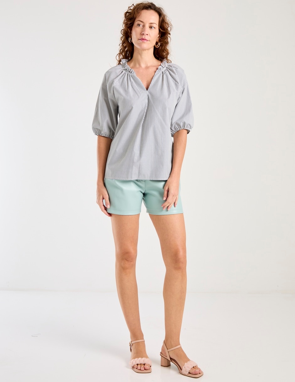 Blusa Weekend manga al codo para mujer