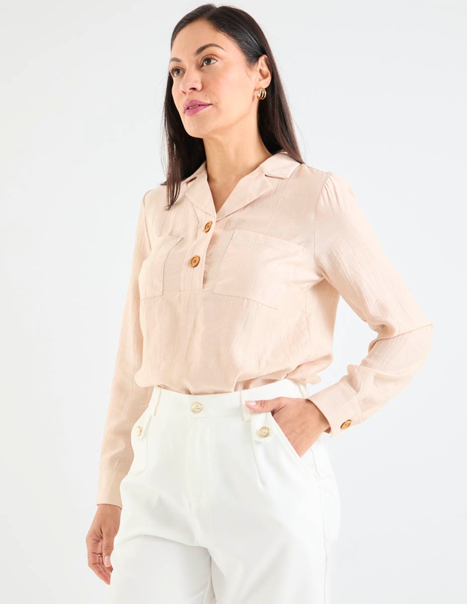 Blusa manga larga para mujer 2