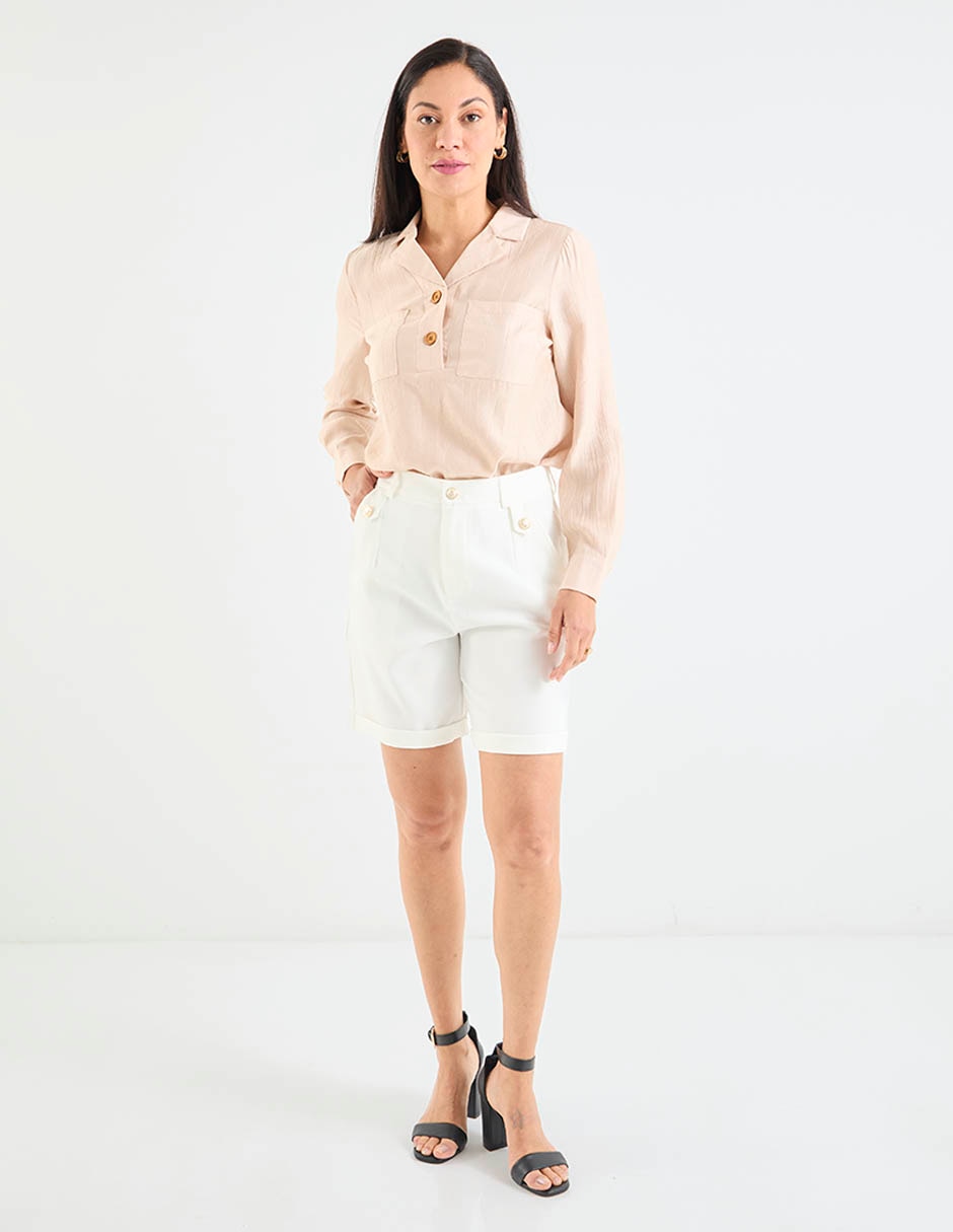 Blusa manga larga para mujer 3