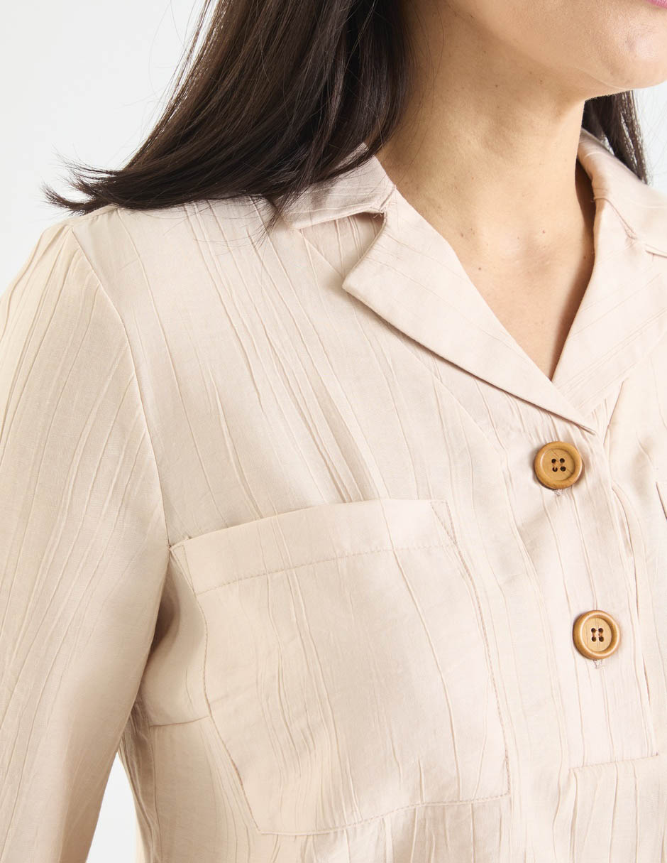 Blusa manga larga para mujer 5