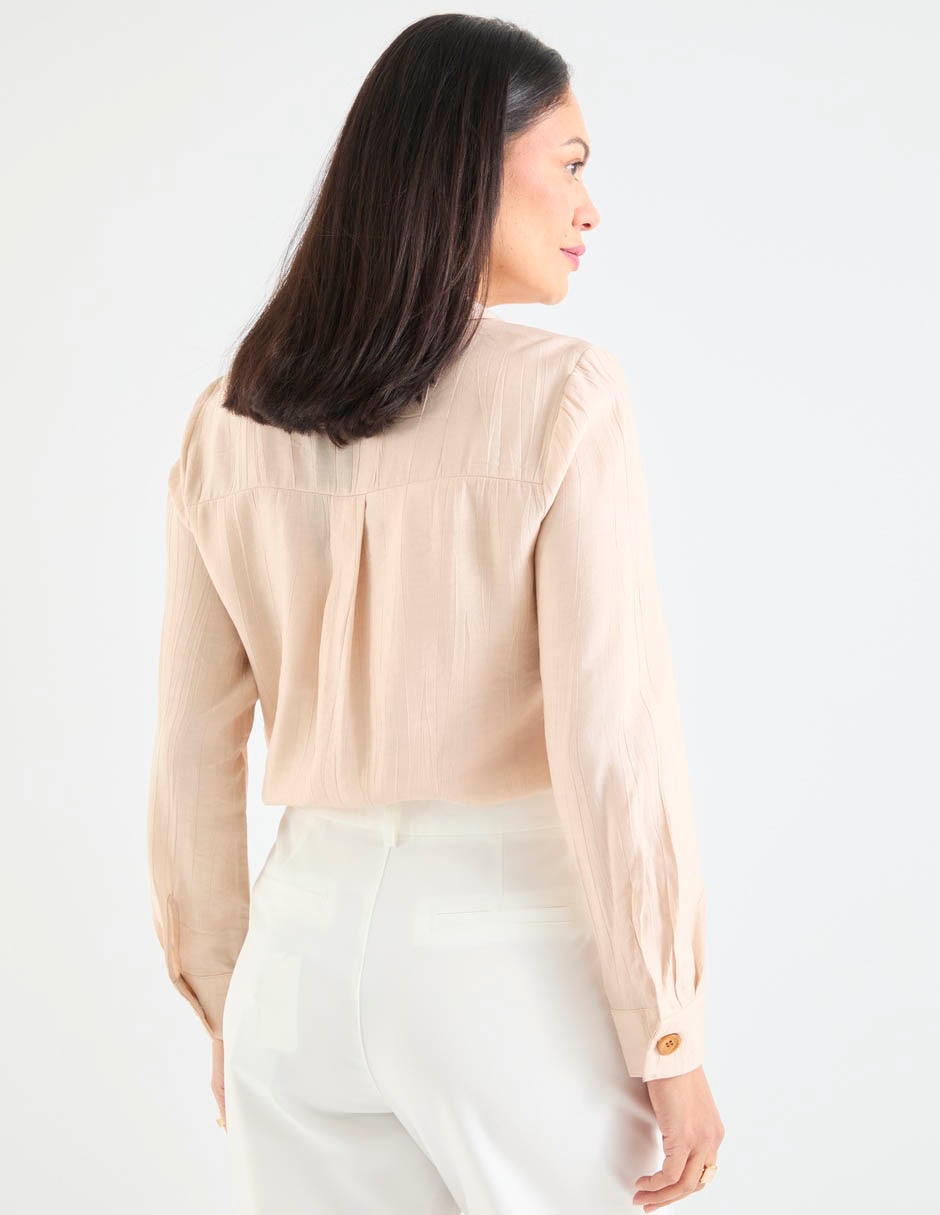 Blusa manga larga para mujer 6