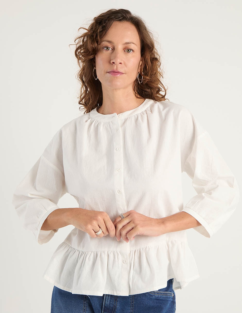 Blusa Weekend manga 3/4 para mujer