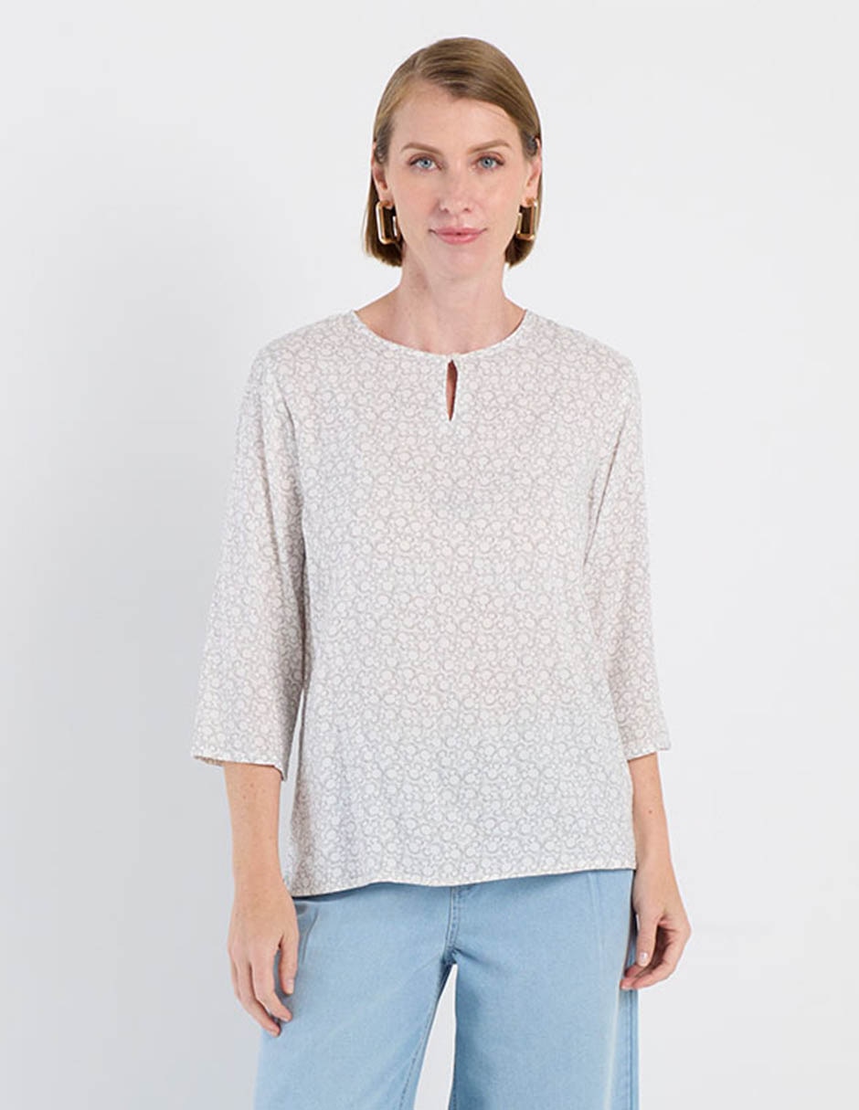 Blusa manga 3/4 para mujer 2