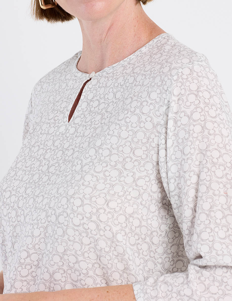 Blusa manga 3/4 para mujer 4
