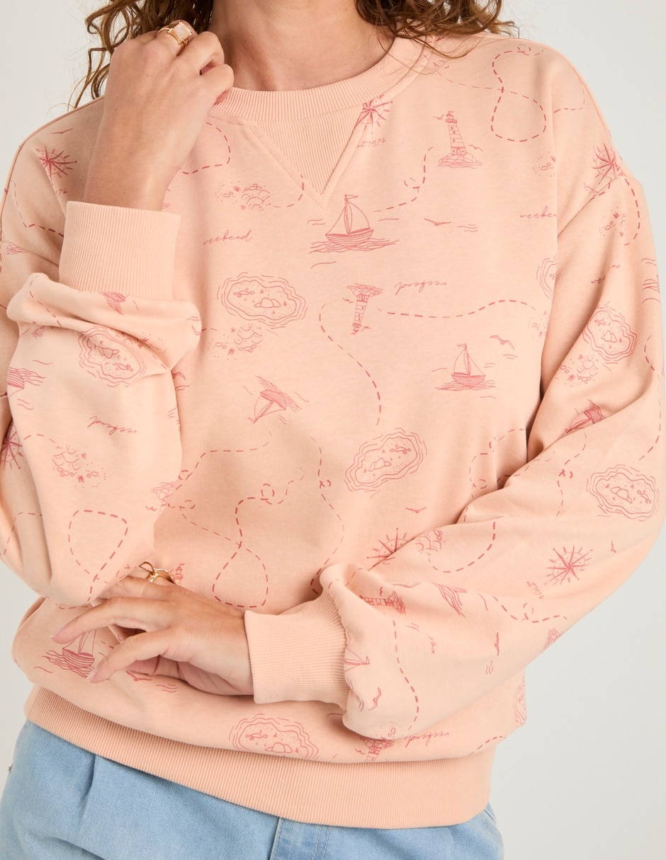 SUDADERA WKMR26752-06 WE, M, PINK SAND