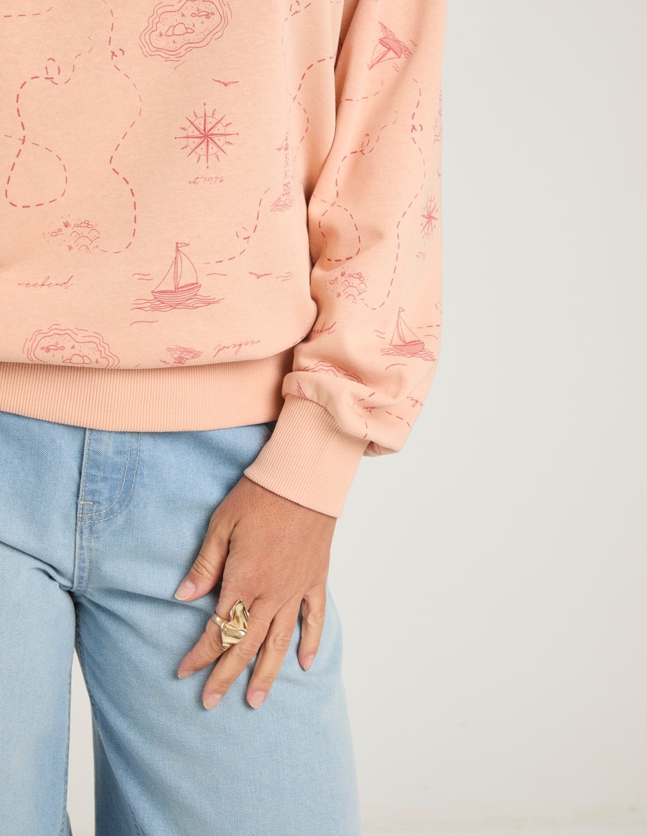 SUDADERA WKMR26752-06 WE, M, PINK SAND