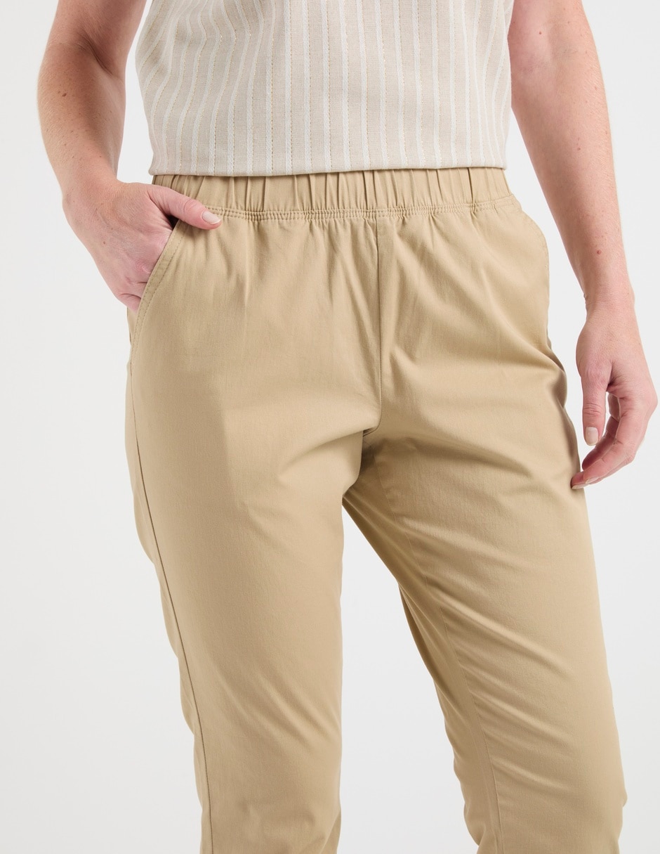 PANTALON WEEKEND, M, KHAKI CLARO WKMR26