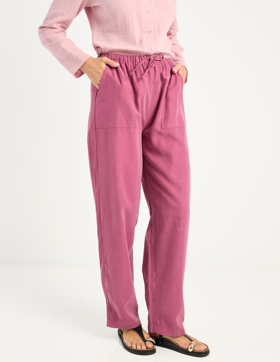 Pantalón relaxed straight para mujer Pantalón relaxed straight para mujer
