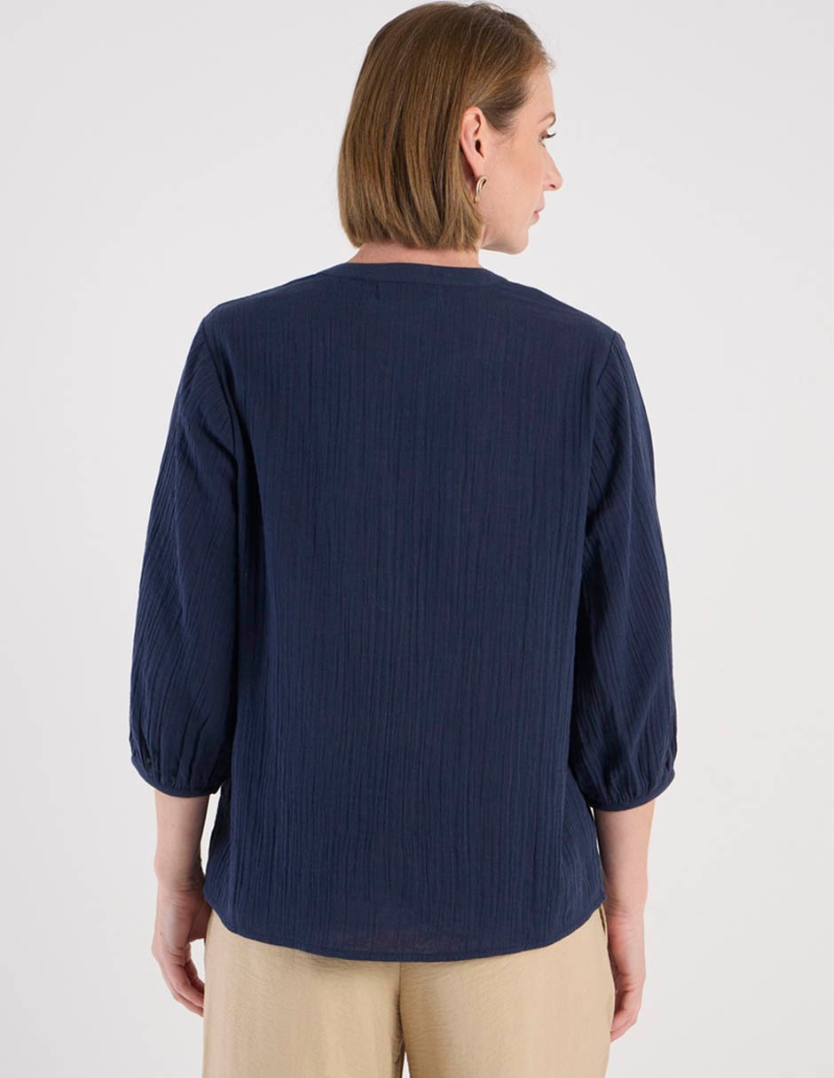 Blusa manga 3/4 para mujer 6
