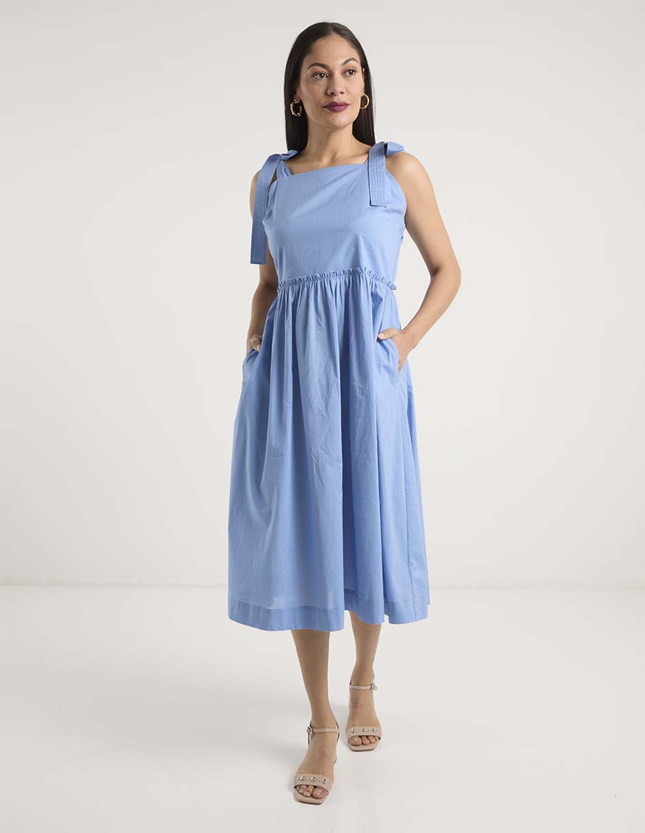 Vestido midi casual para mujer 2