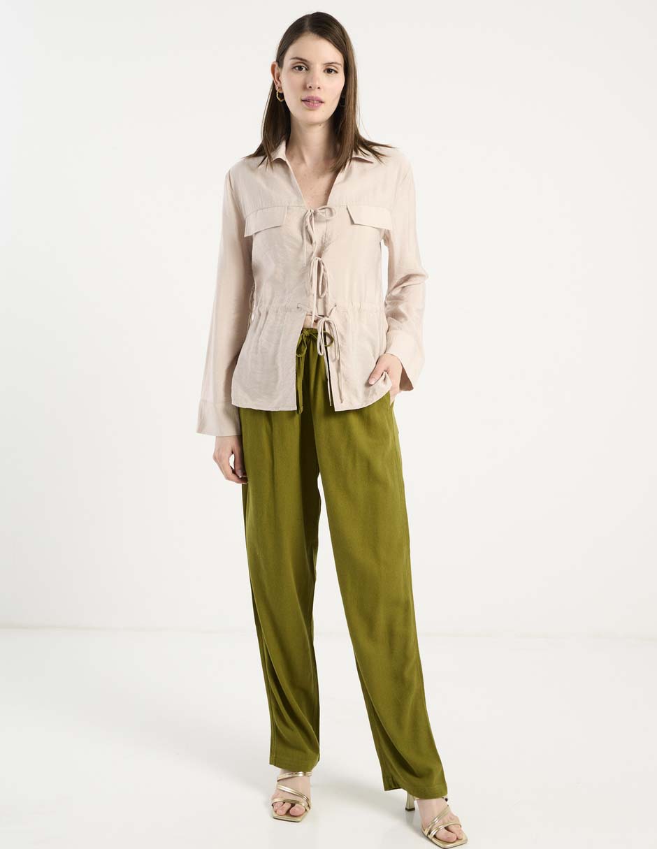 Pantalón relajado para mujer 3