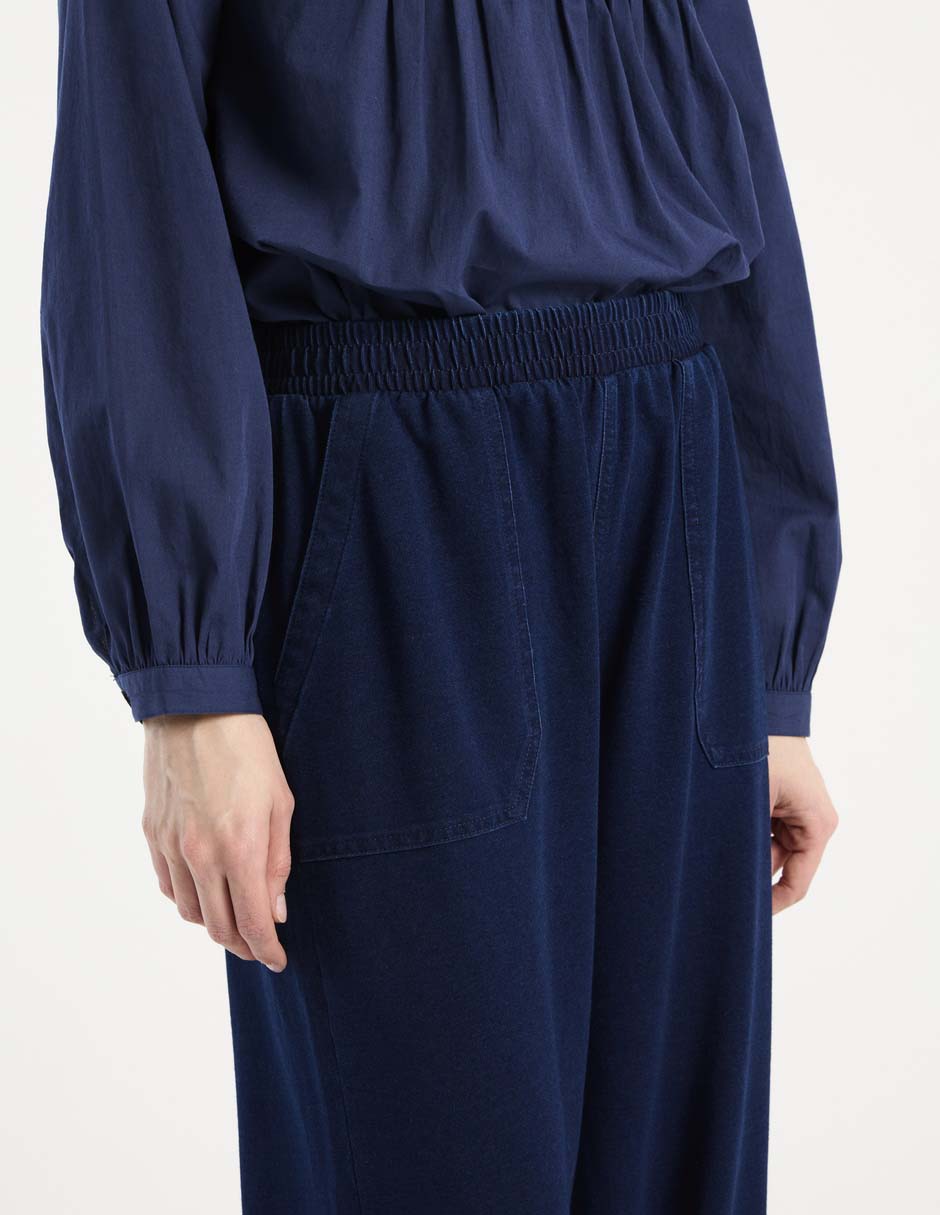 Pantalón relaxed amplio para mujer 4