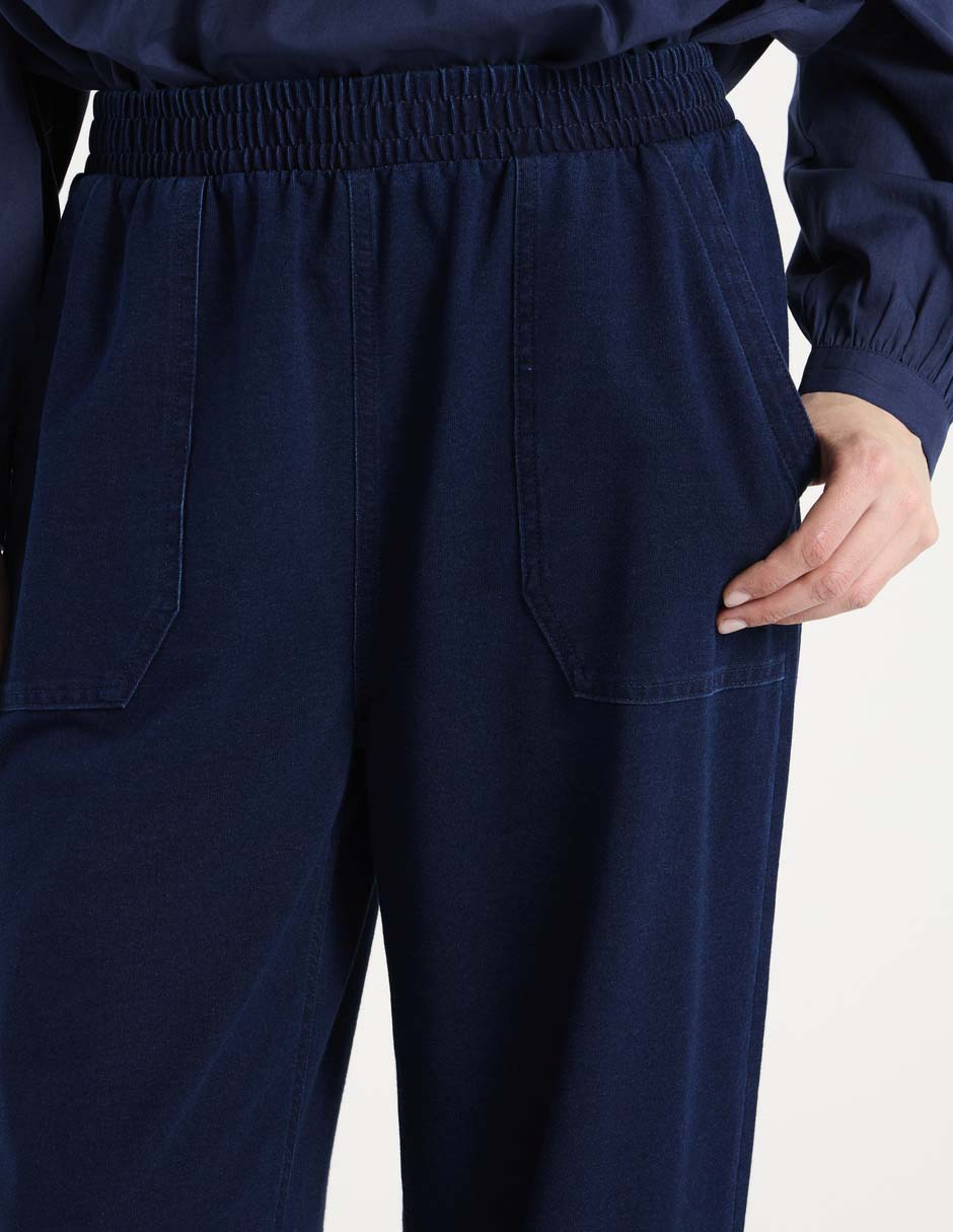 Pantalón relaxed amplio para mujer 5
