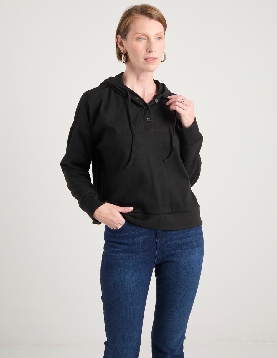 Sudadera con capucha para mujer 1
