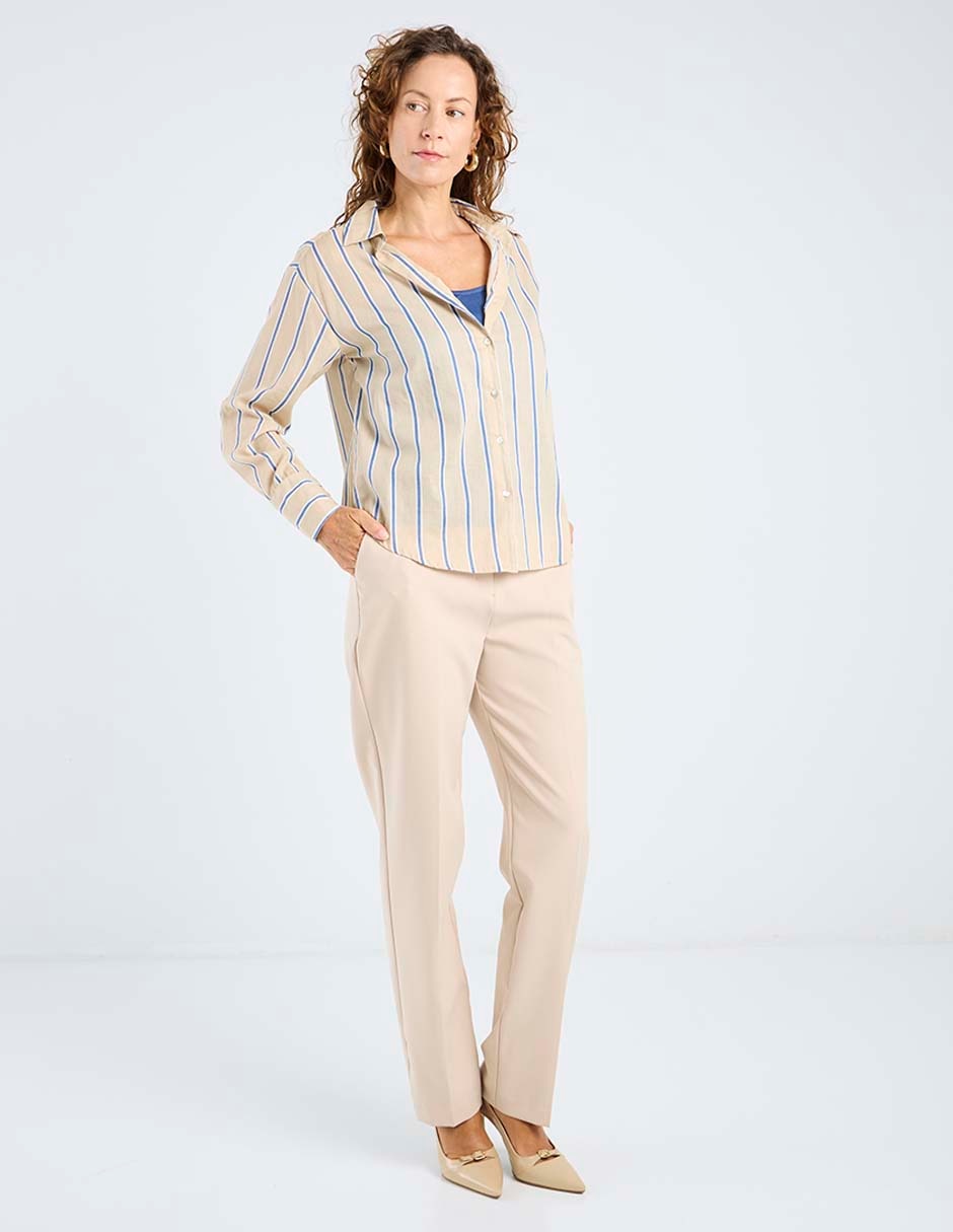 Blusa Weekend manga larga para mujer