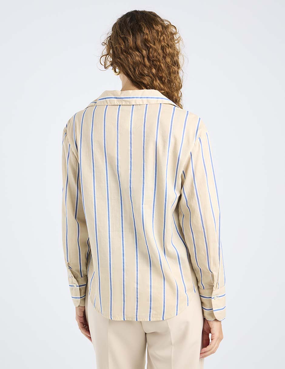 Blusa Weekend manga larga para mujer