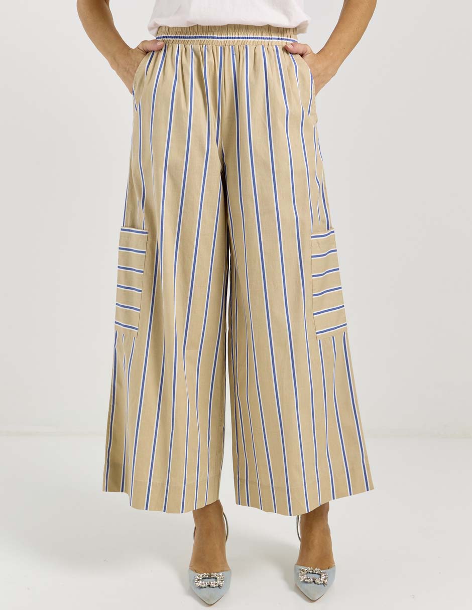 Pantalón cargo amplio para mujer 4