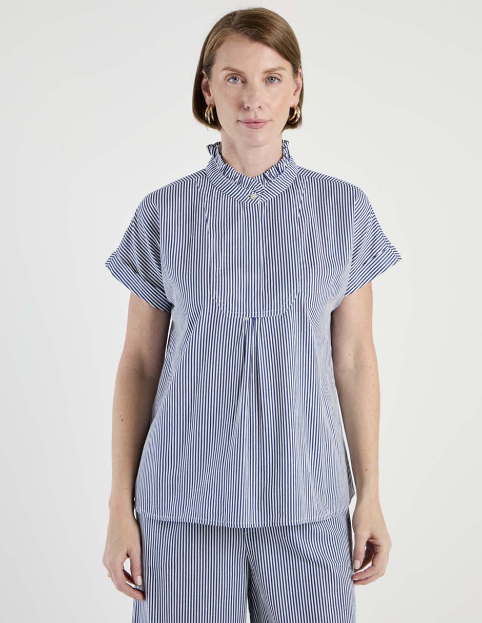 Blusa manga corta para mujer