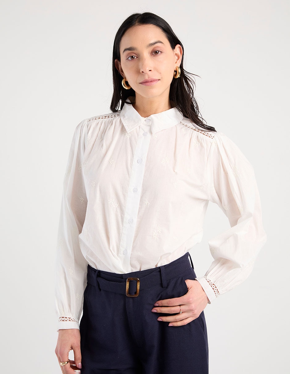 Blusa manga larga para mujer Blusa manga larga para mujer