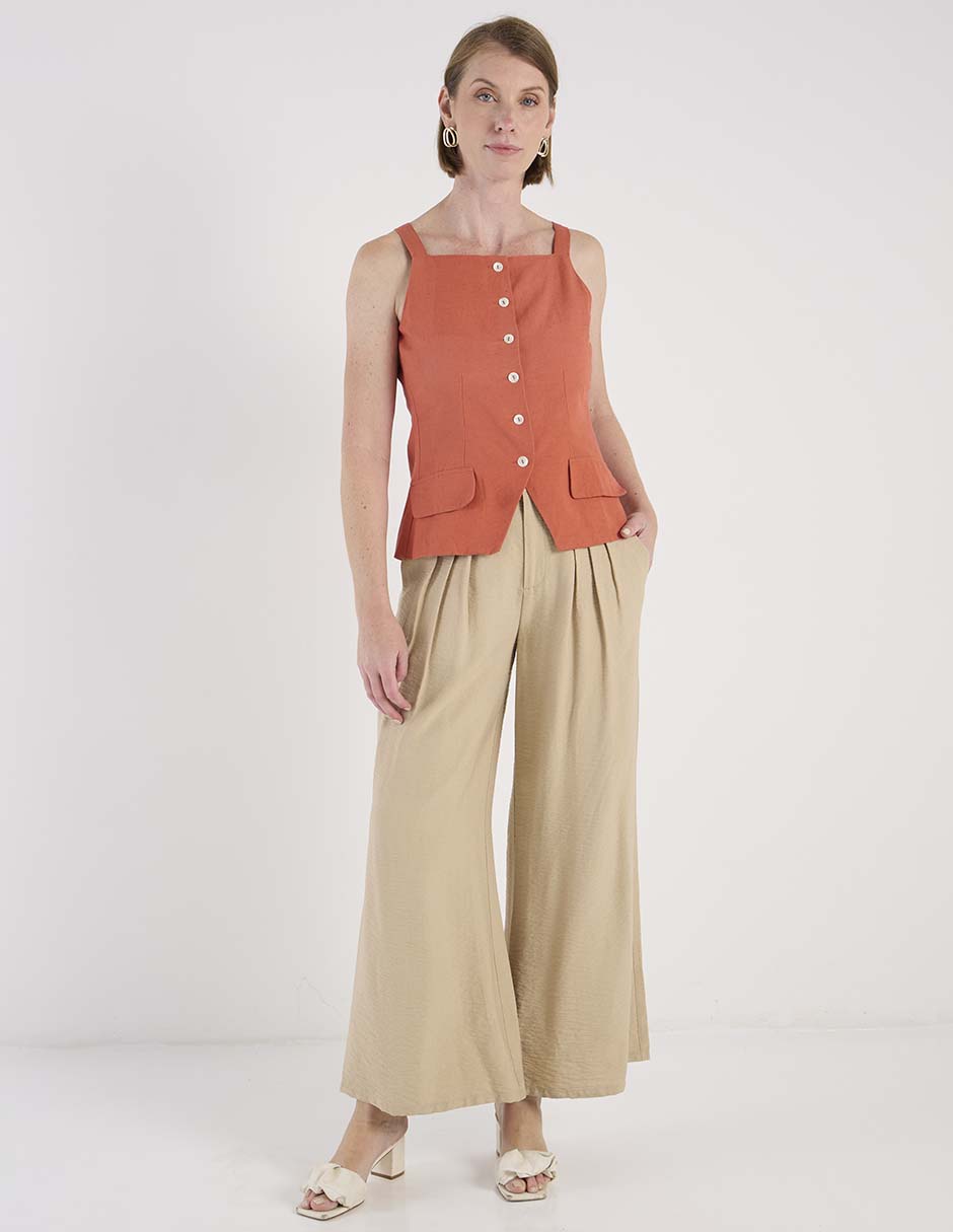 Blusa de tirantes para mujer 3