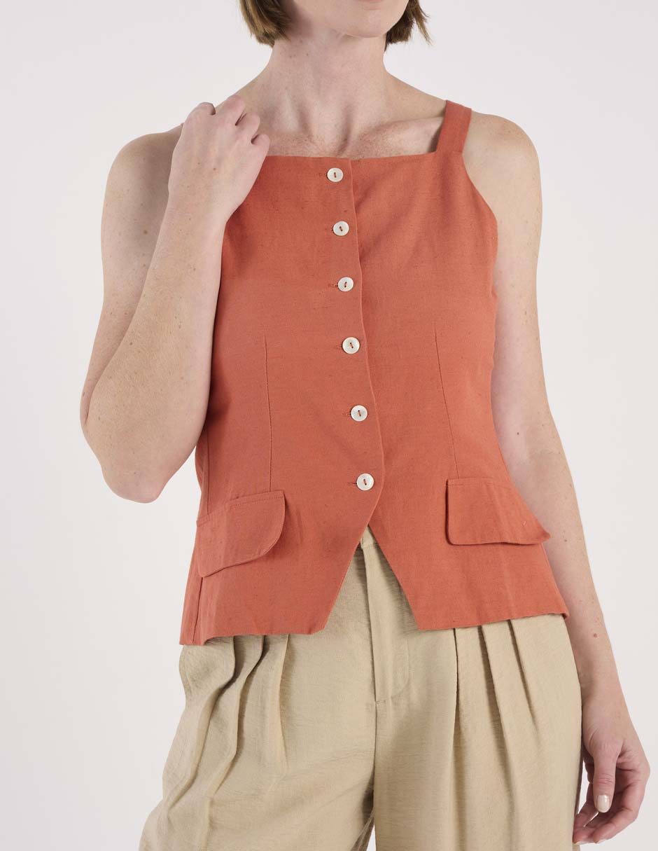 Blusa de tirantes para mujer 4