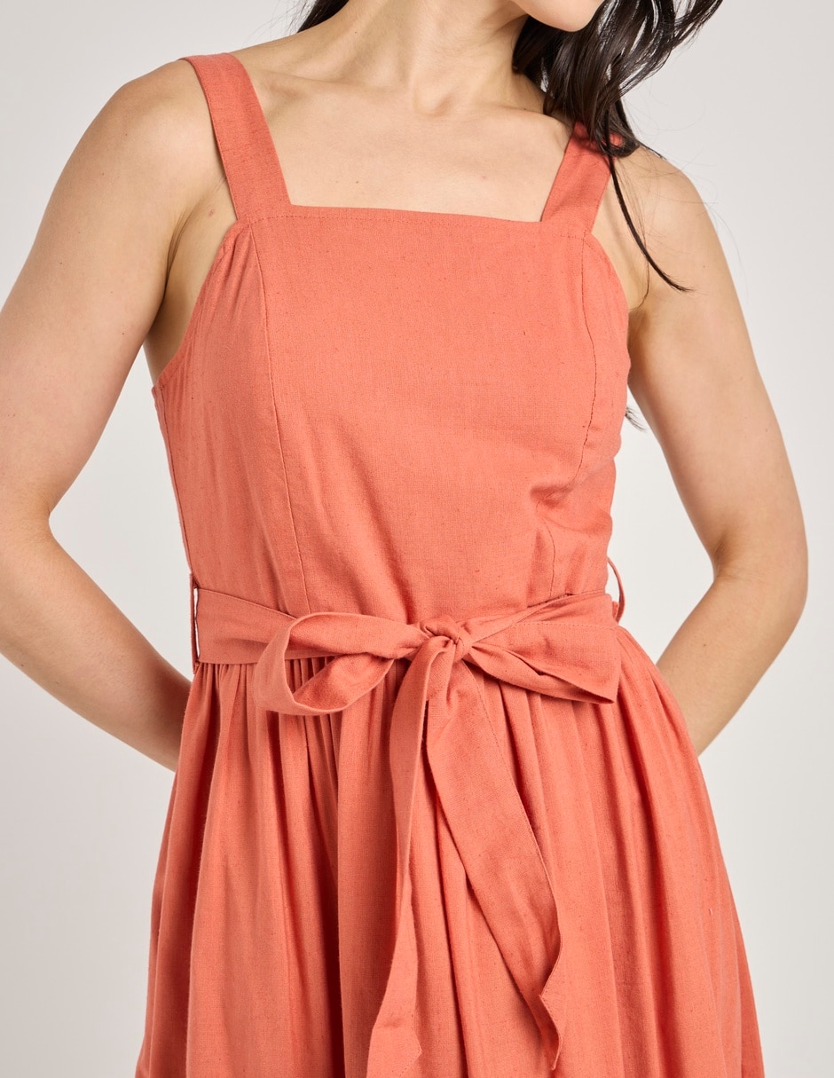 Vestido midi casual para mujer 5