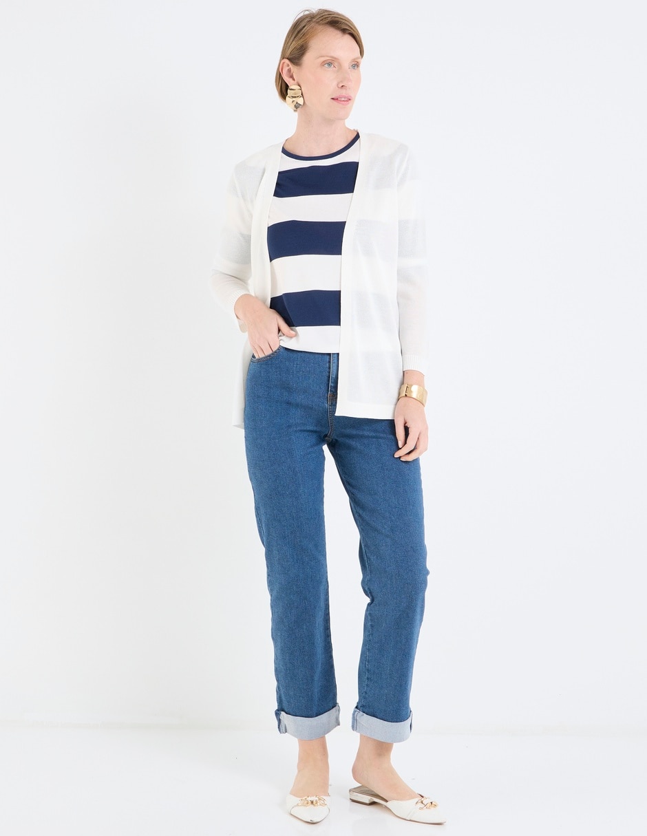 Jeans straight para mujer 3