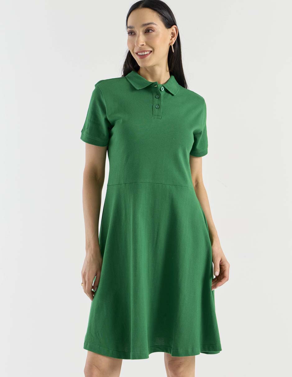 Vestido arriba de la rodilla casual para mujer