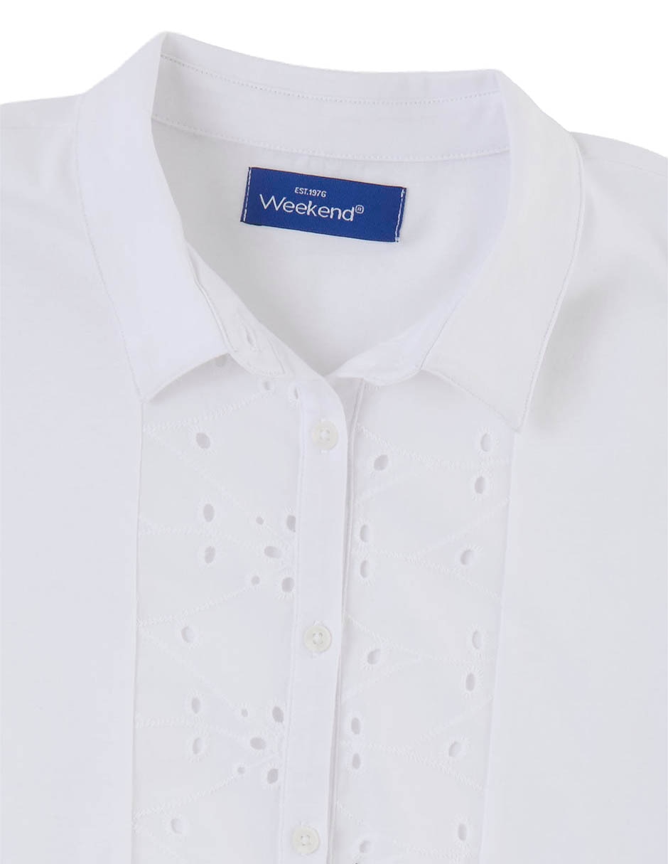 Blusa manga corta para mujer 5