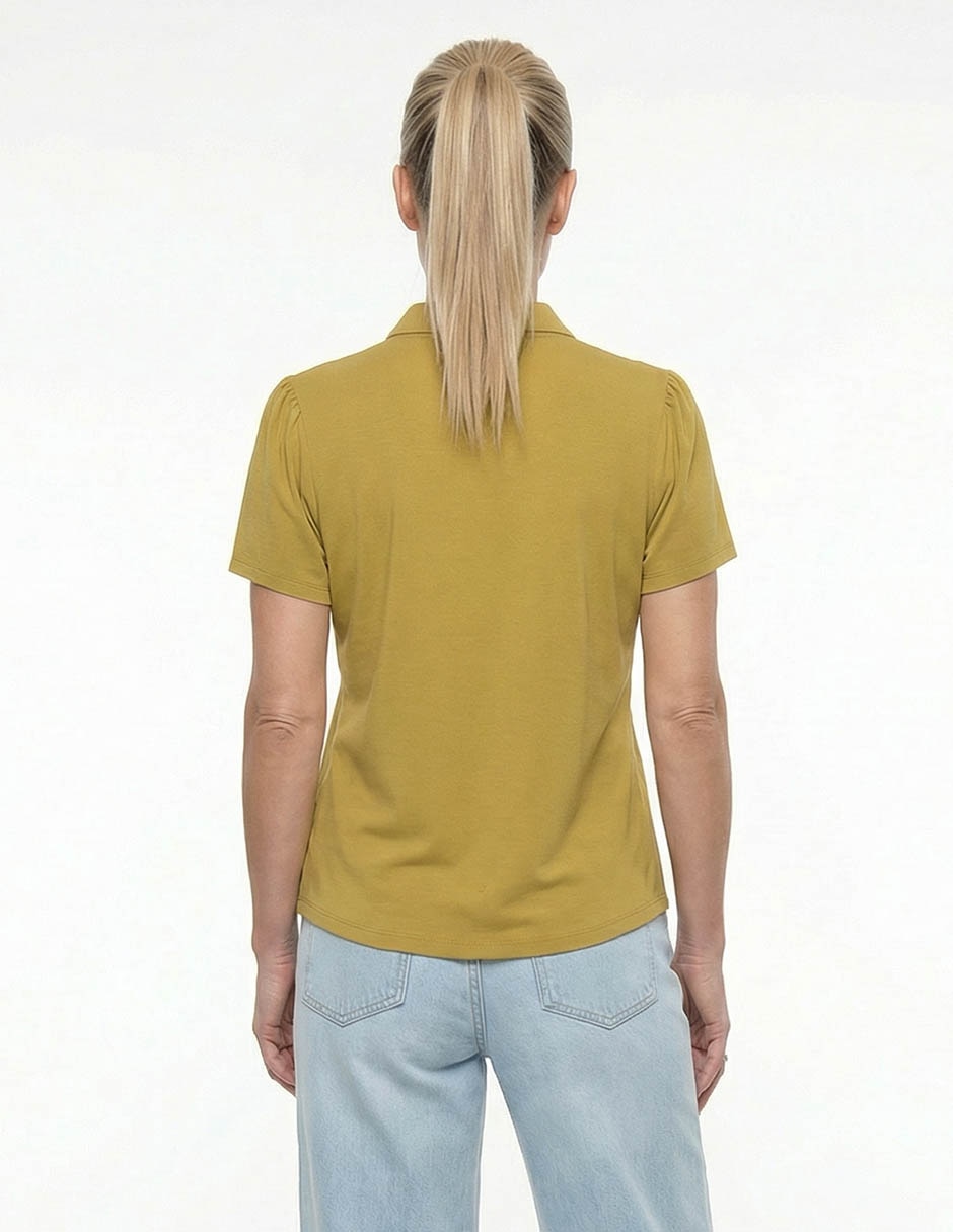 BLUSA WKM26013-07 WEE, CH, ORO ANTIGUO