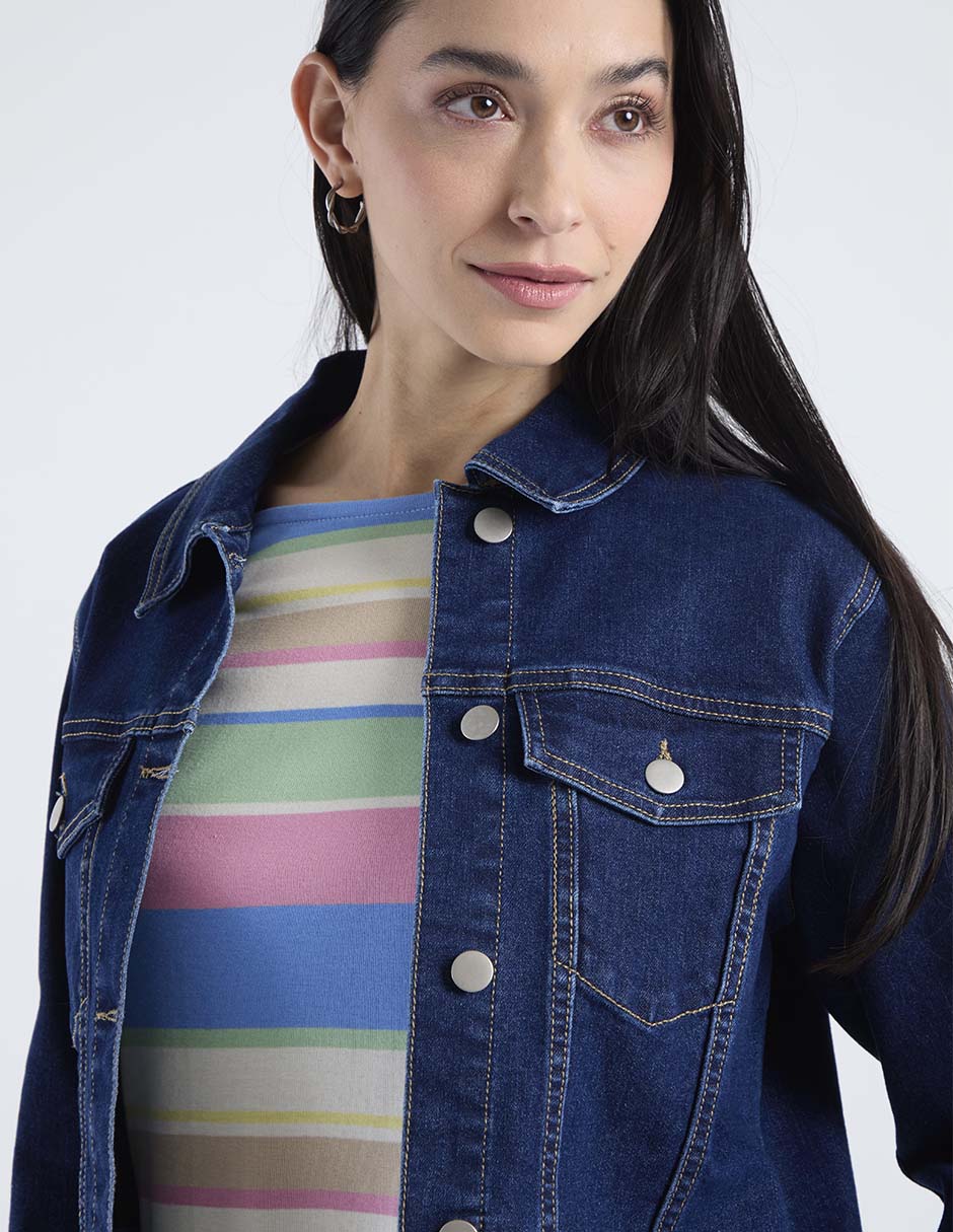 CHAMARRA WEEKEN, M, ÍNDIGO DENIM MEDIO