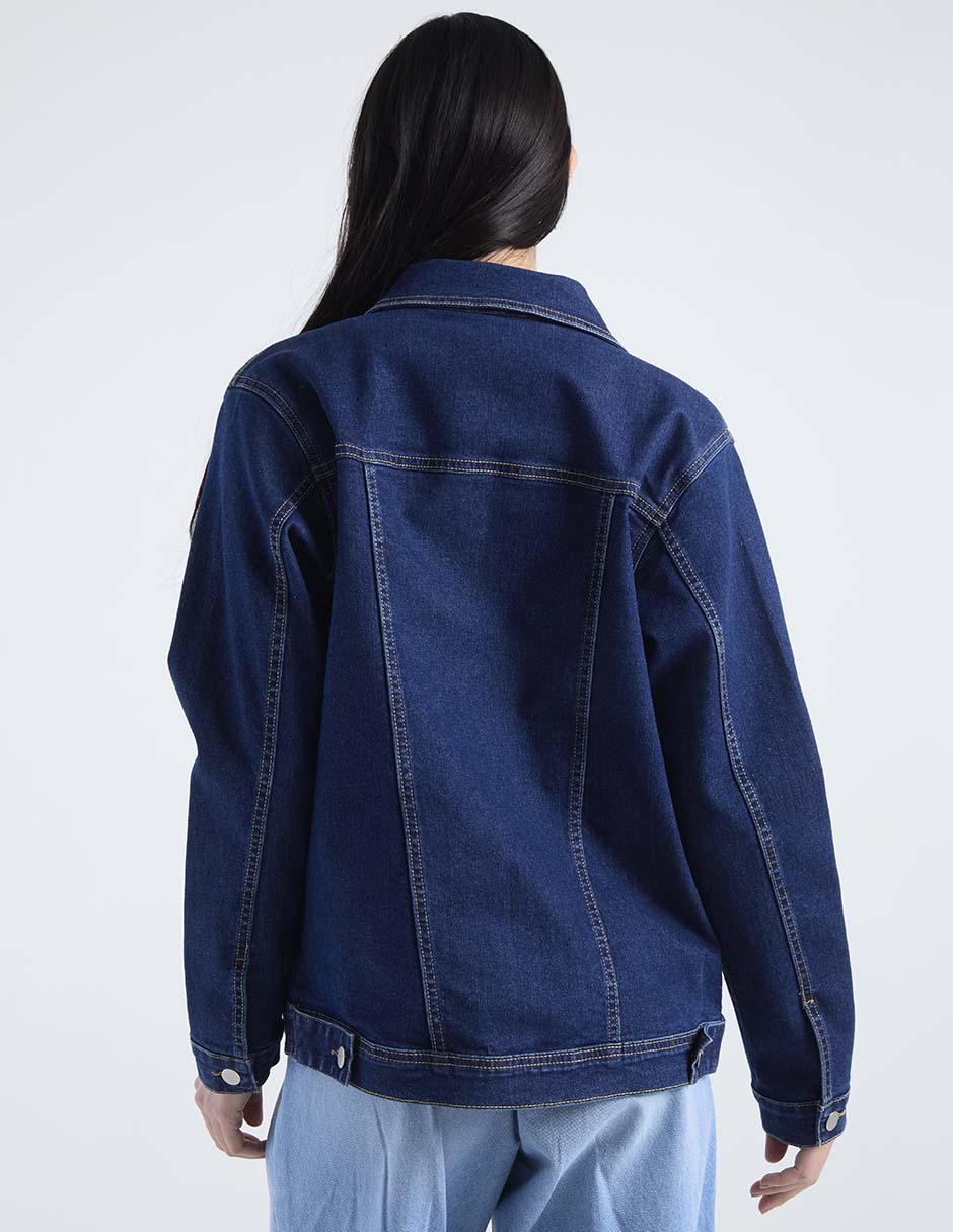 CHAMARRA WEEKEN, M, ÍNDIGO DENIM MEDIO