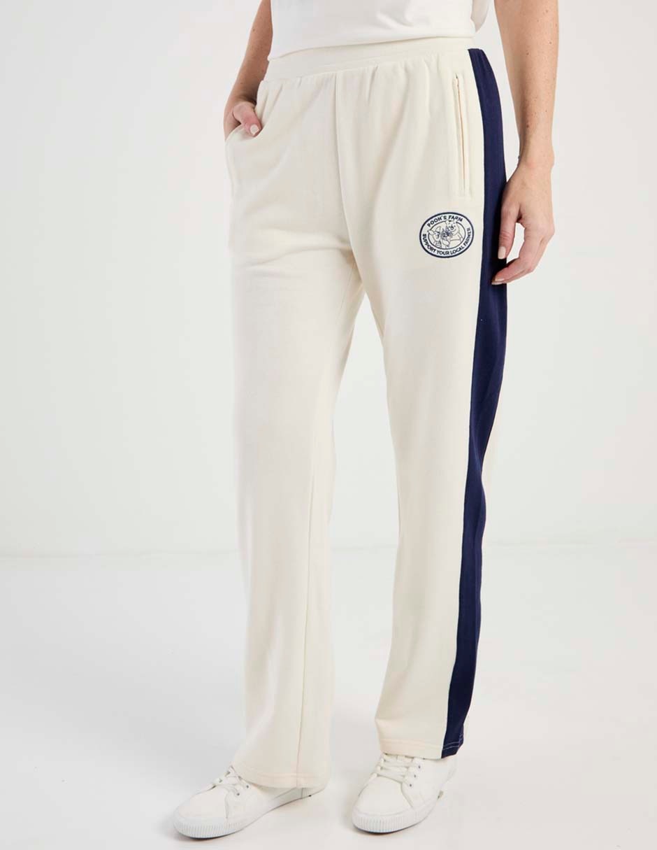 Pants straight Winnie The Pooh con elástico para mujer 4