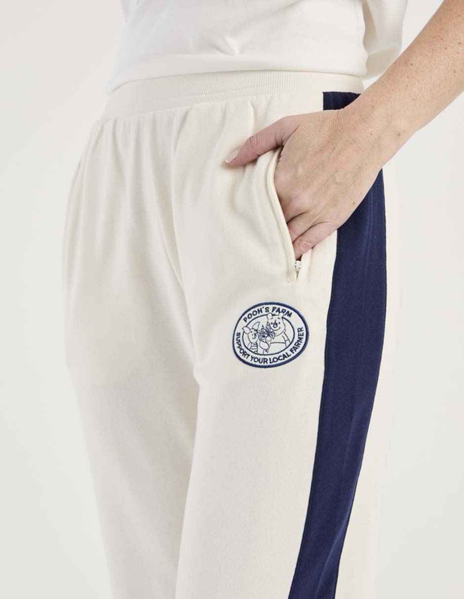 Pants straight Winnie The Pooh con elástico para mujer 5